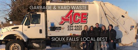 garbage sioux falls|Ace Garbage Service .